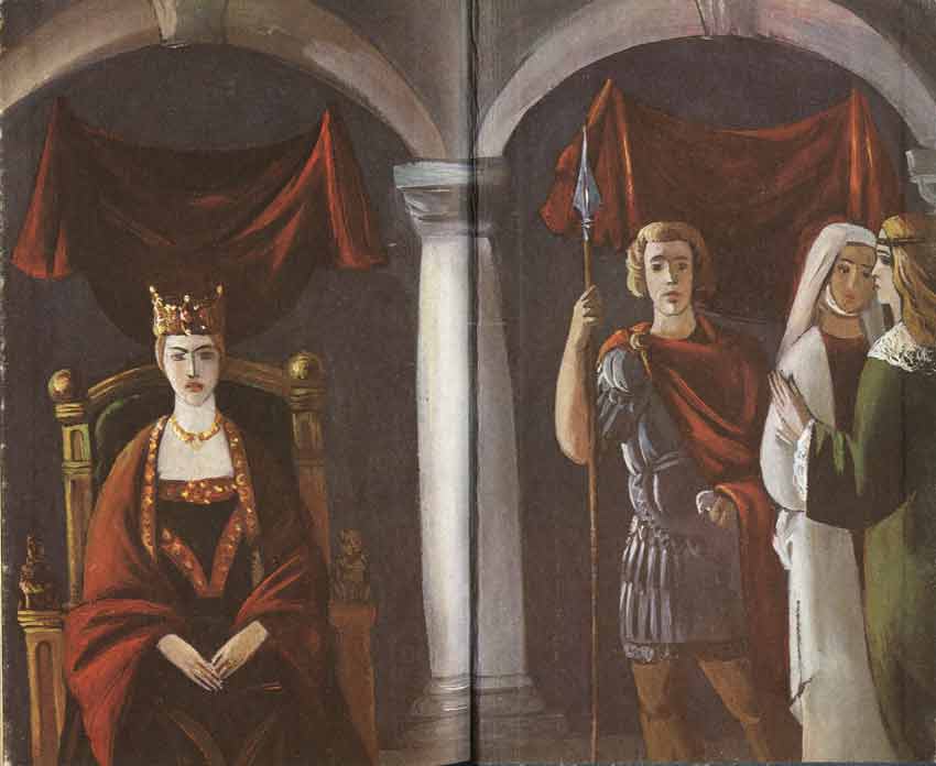 Анна Ярославна - королева Франции, иллюстрации