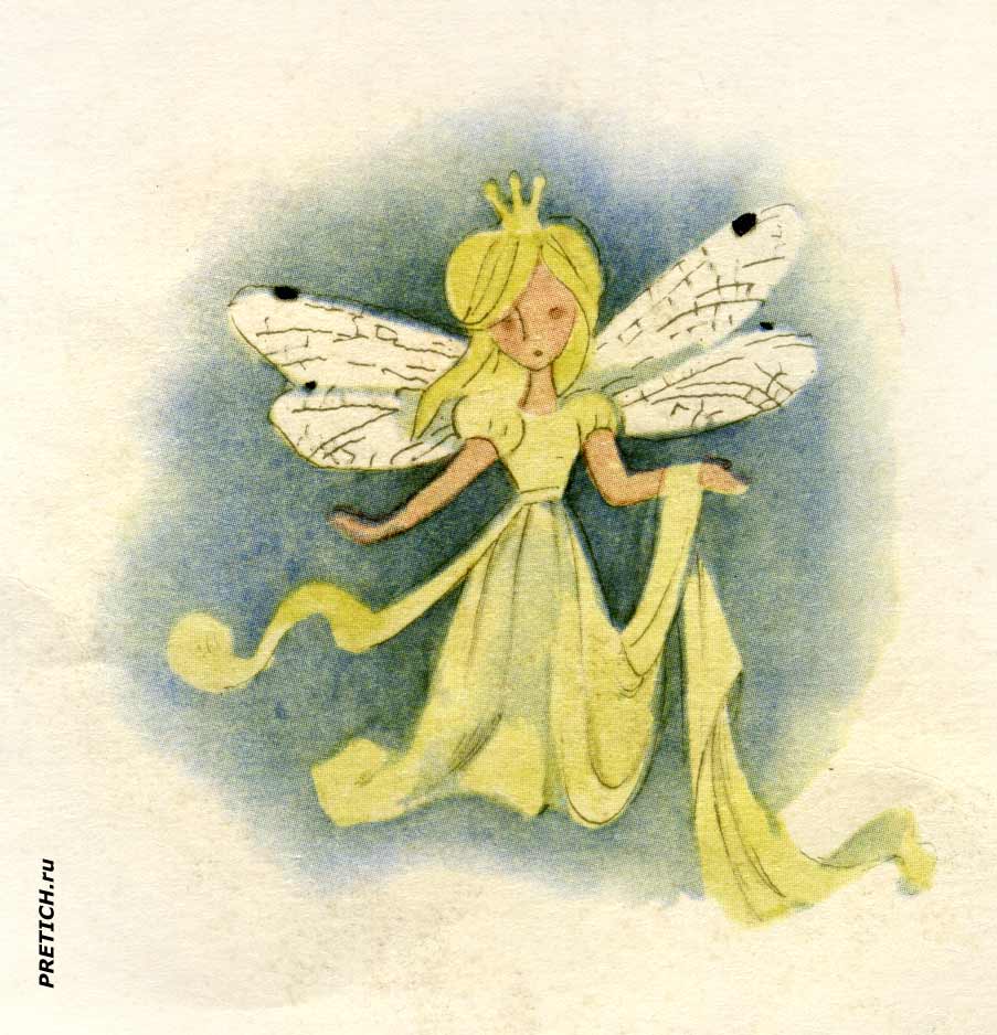 G. H. Andersen Thumbelina illustrations for the fairy tale