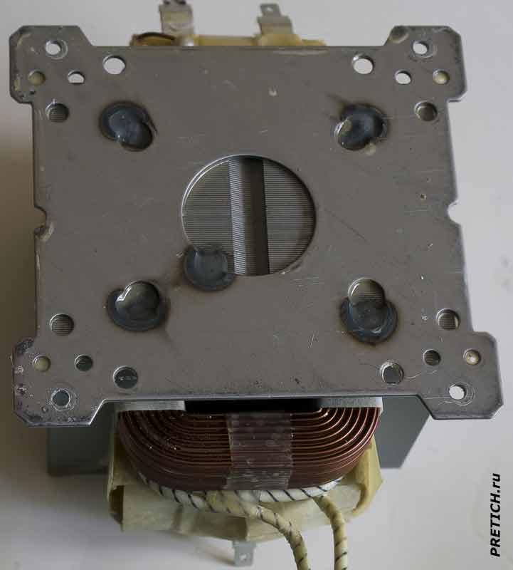 LG MS2349HS обмотки трансформатора в печи