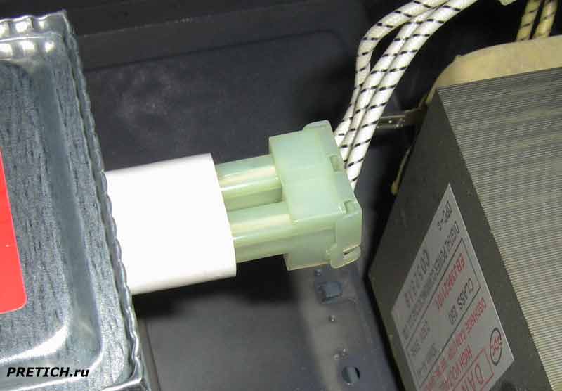 LG MS-2349HS подключение магнетрона