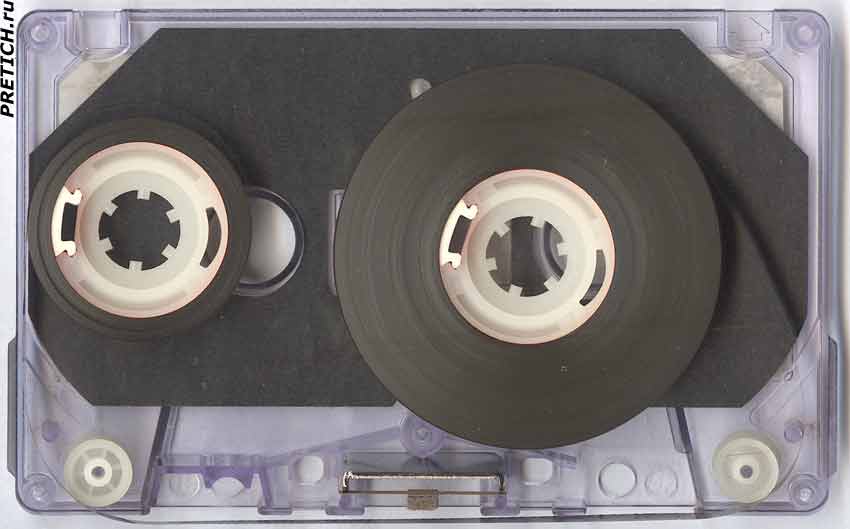 SONY C-60 Compact Cassette разборка и устройство