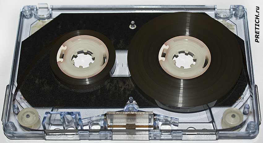 SONY C-60 разборка компакт-кассеты