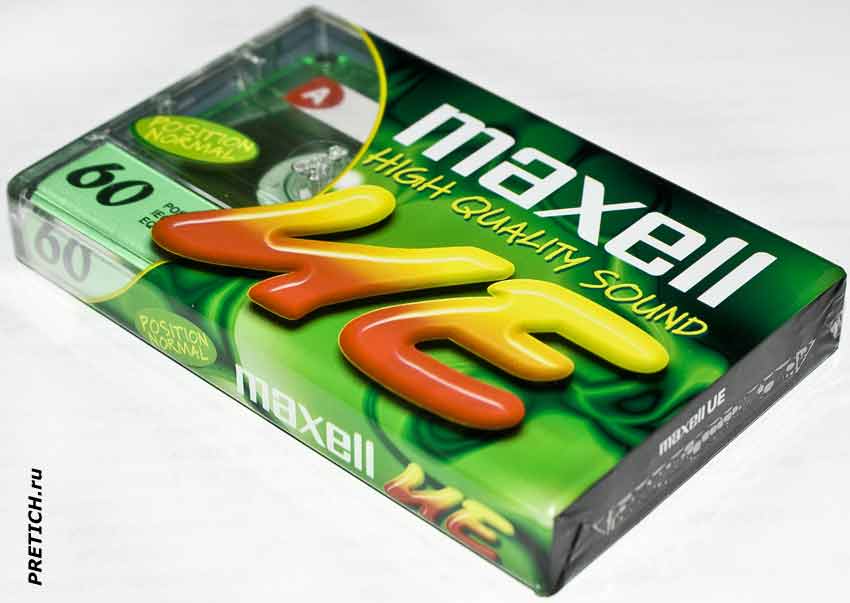 Maxell UE-60 полное описание компакт-кассеты
