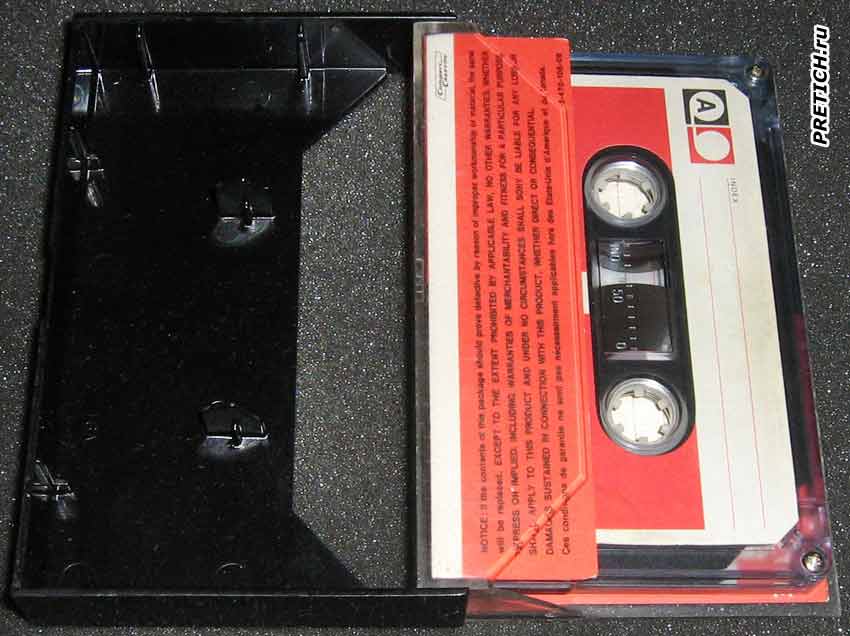 SONY C-60 Normal Type I обзор старинной кассеты
