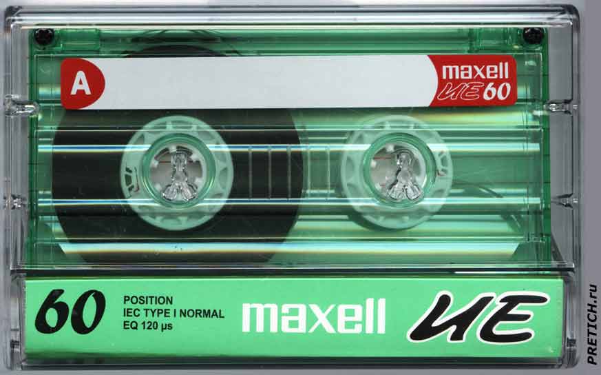 Maxell UE-60 статьи об винтажной аппаратуре и кассетах