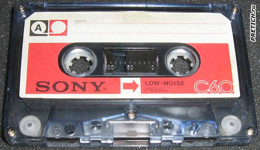 SONY C-60 описание компакт-кассета Япония