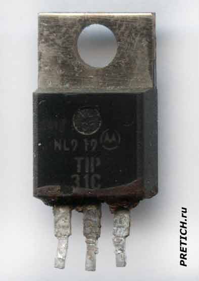 Транзистор TIP31C производства Моторола