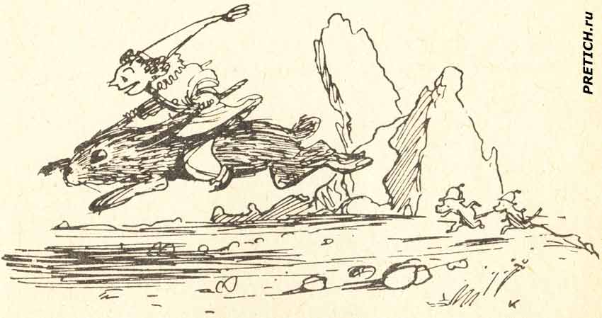 Приключения Буратино, рисунки из книги 1964 года