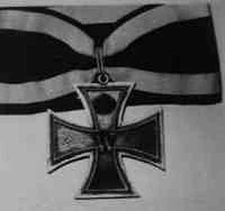 Большой Крест от 1914 года с лентой, Германия