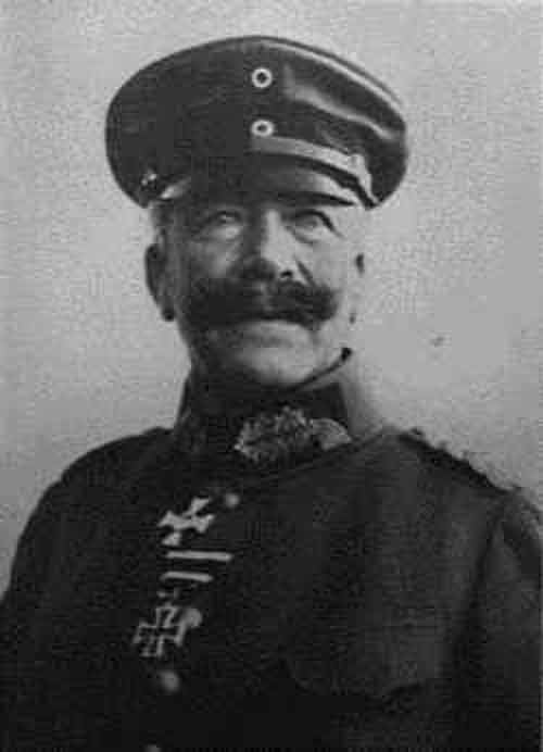 Генерал von Franšois Германия, 1914 год