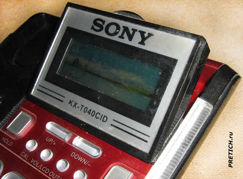 Sony KX-T040CID аналоговый телефон, описание