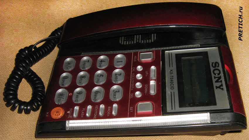 Sony KX-T040CID телефонный аппарат, подделка
