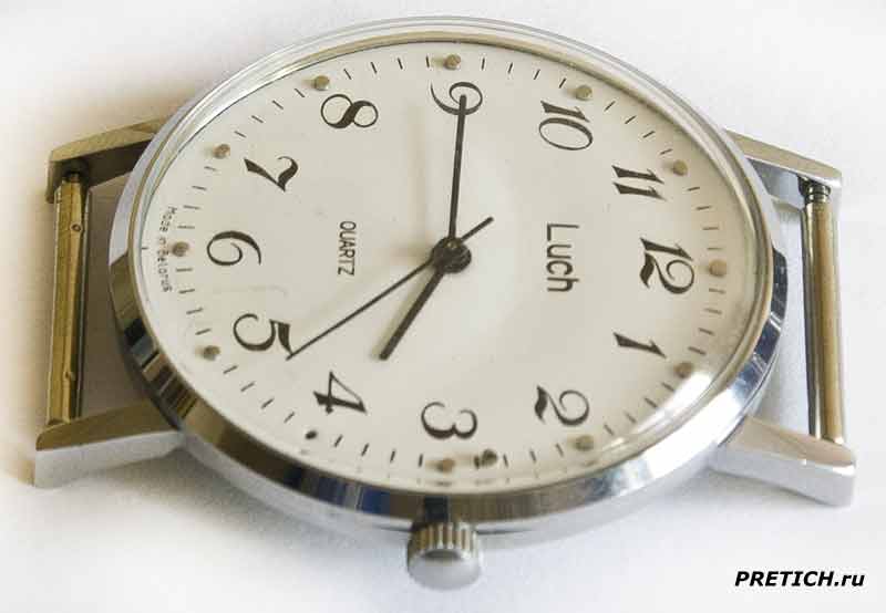 Luch Quartz часы минского часового завода, экспорт
