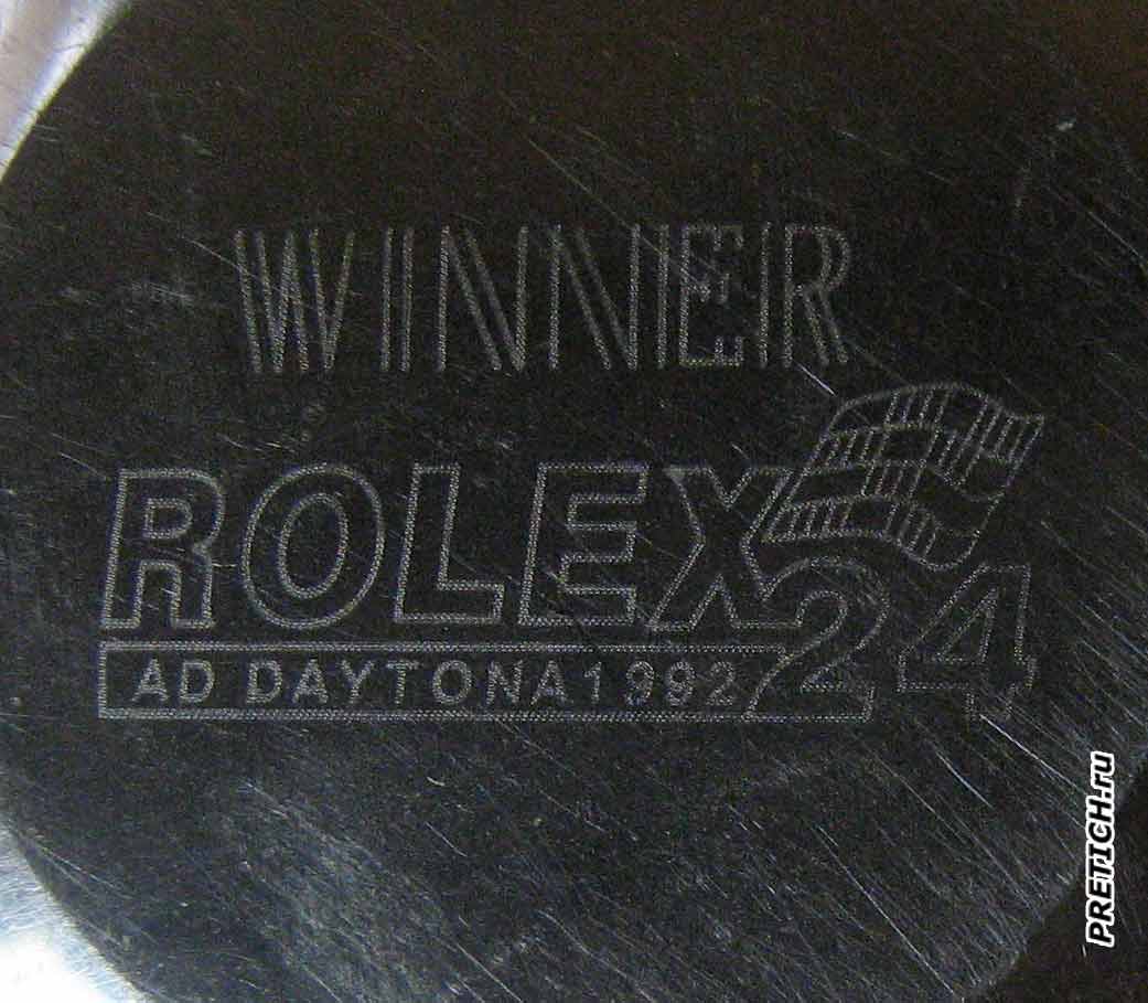 WINNER ROLEX 24 AD DAYTONA 1992 подделка