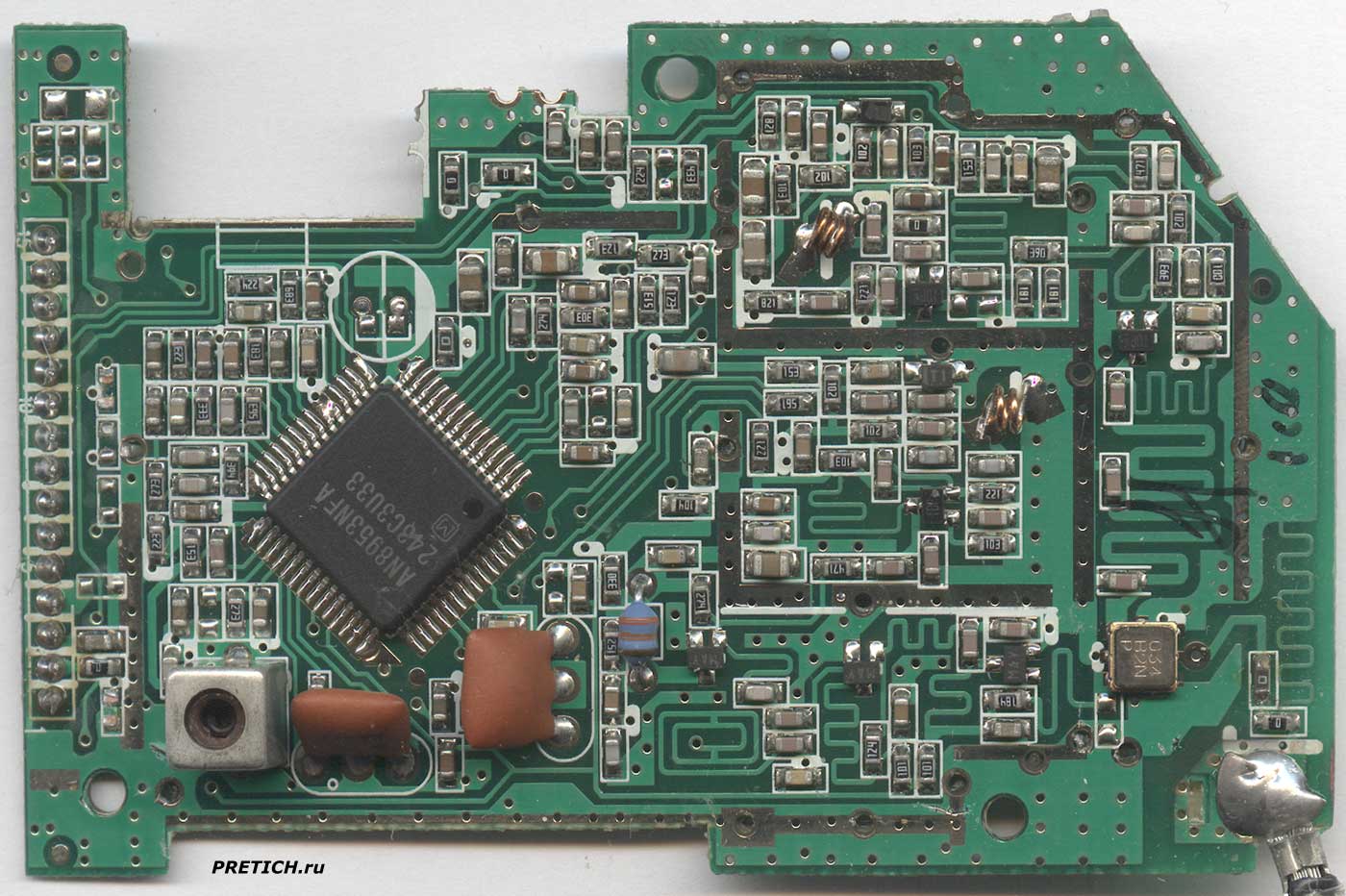 AN8953NFA чип в базе радиотелефона Panasonic KX-TC1484B