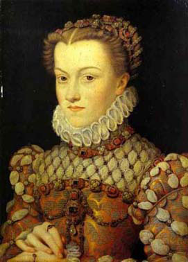 Елизавета Австрийская королева Франции, жена Карла IX