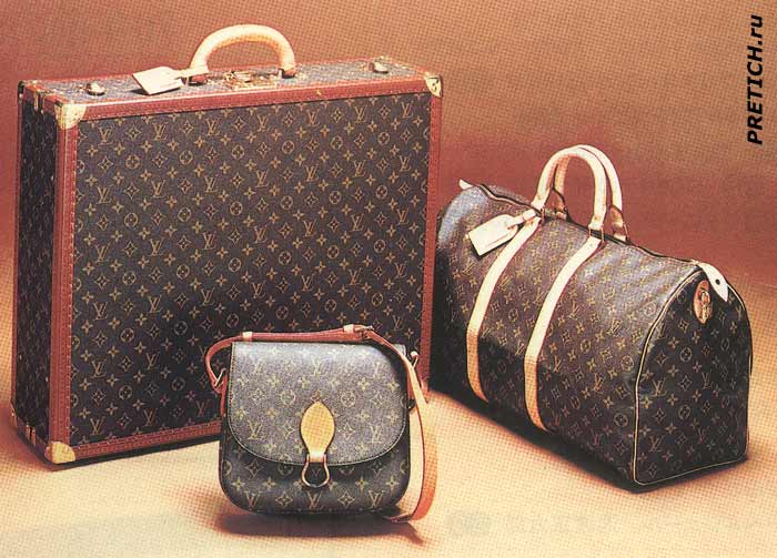 Louis Vuitton Malletier PARIS реклама сумок и чемоданов