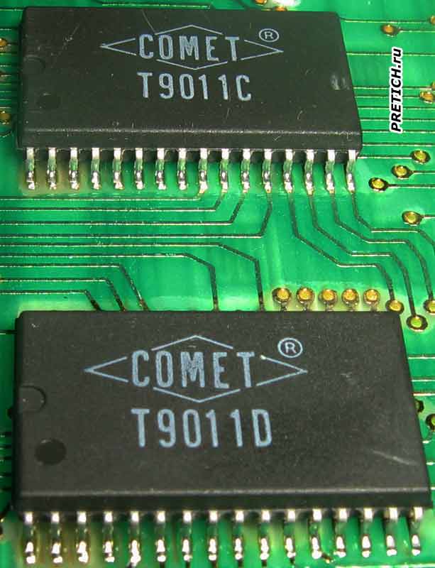 микросхемы COMET T9011C и T9011D в переводчике