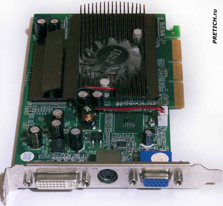 Forsa GeForce FX5500 видеокарта AGP описание