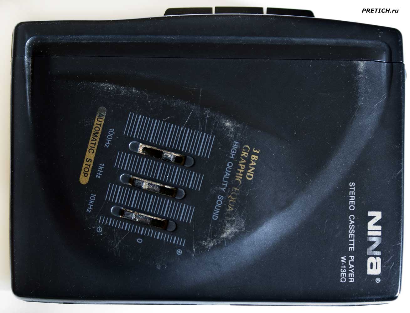 NINA W-13EQ обзор плеера для аудио кассет