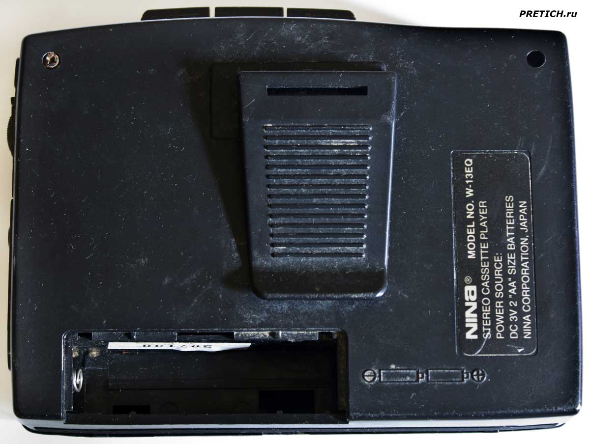 NINA W-13EQ старинный аудио плеер, компакт-кассеты