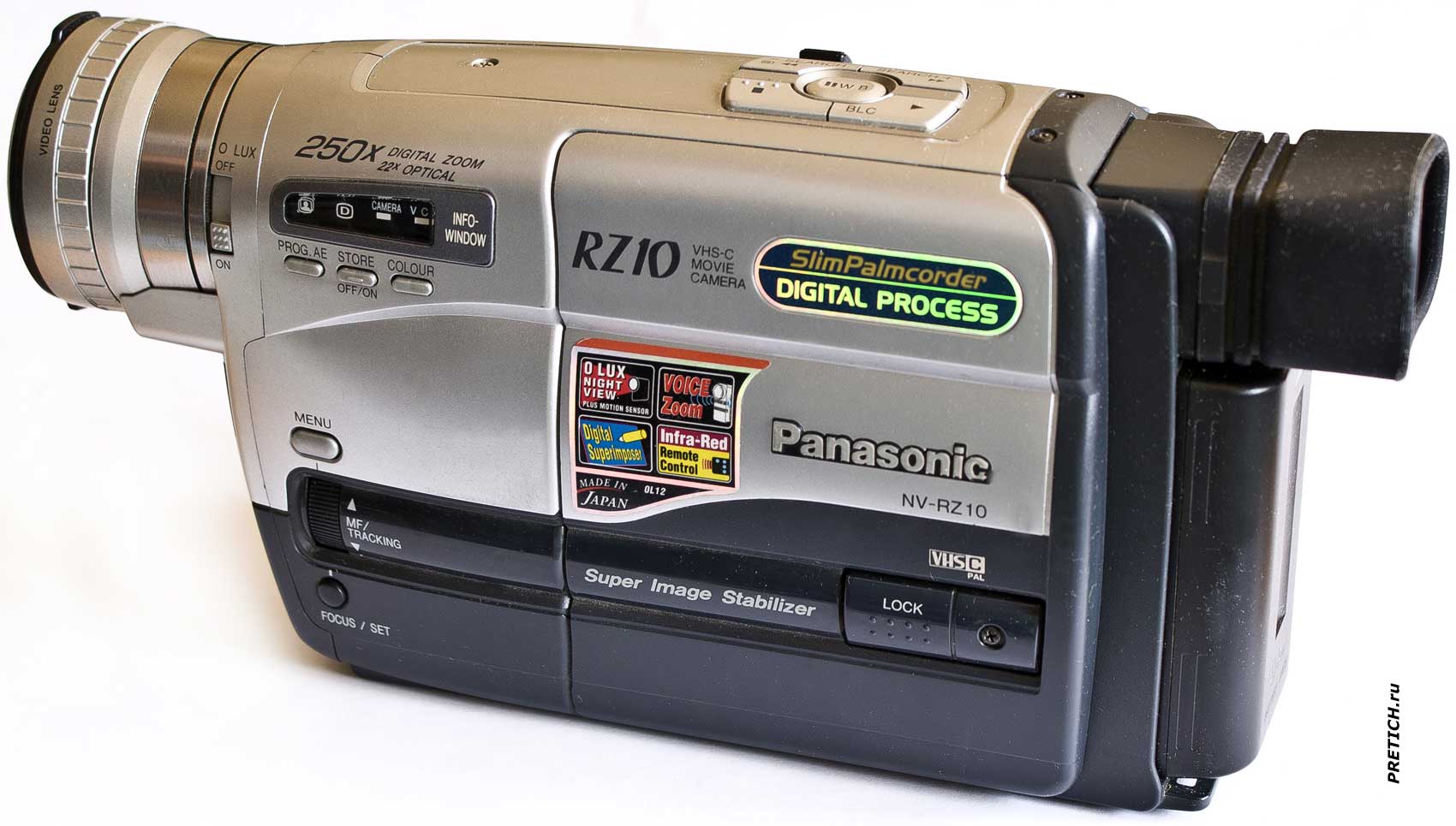 Panasonic NV-RZ10 аналоговая VHS-C камера