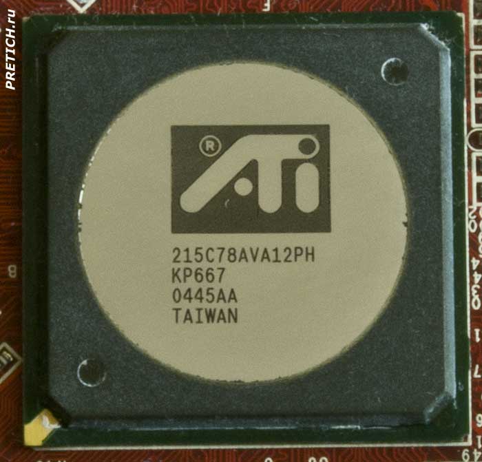 Видеочип ATi 215C78AVA12PH старые карты
