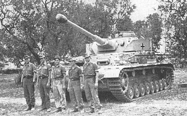 PzKpfw IV поздняя модель немецкого танка