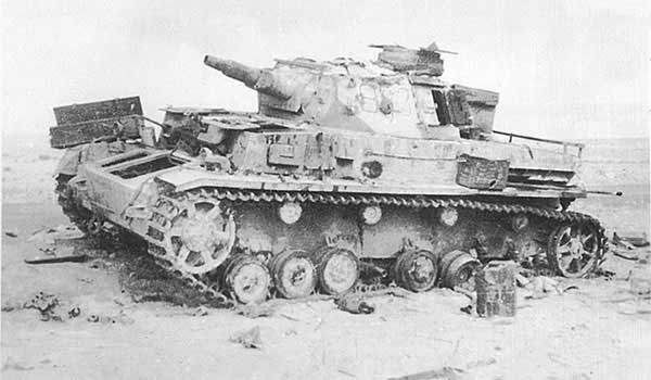 PzKpfw IV подбитый немецкий танк