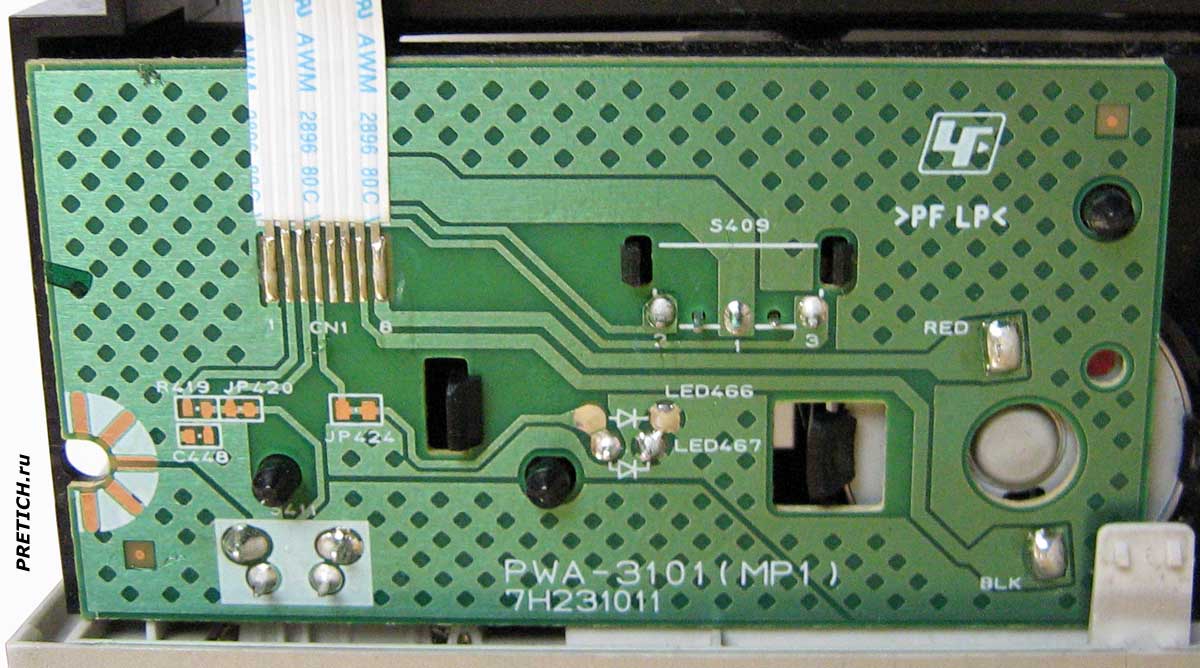 Sony NEC AD-7170S платы электроники, разборка