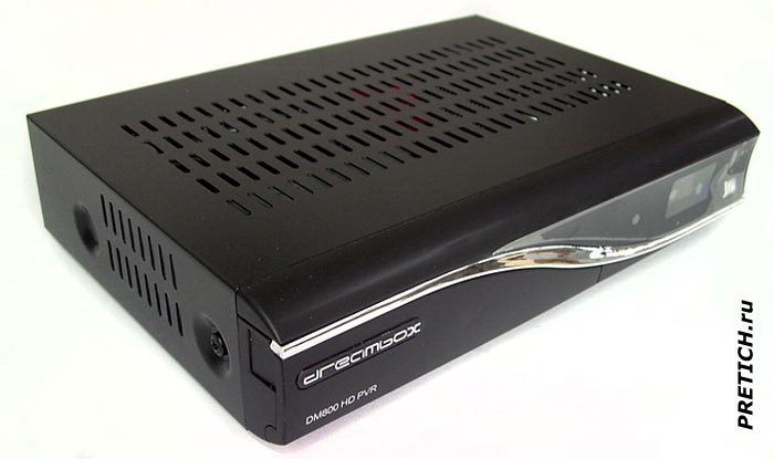 Описание спутникового ресивера Dreambox DM 800 HD PVR