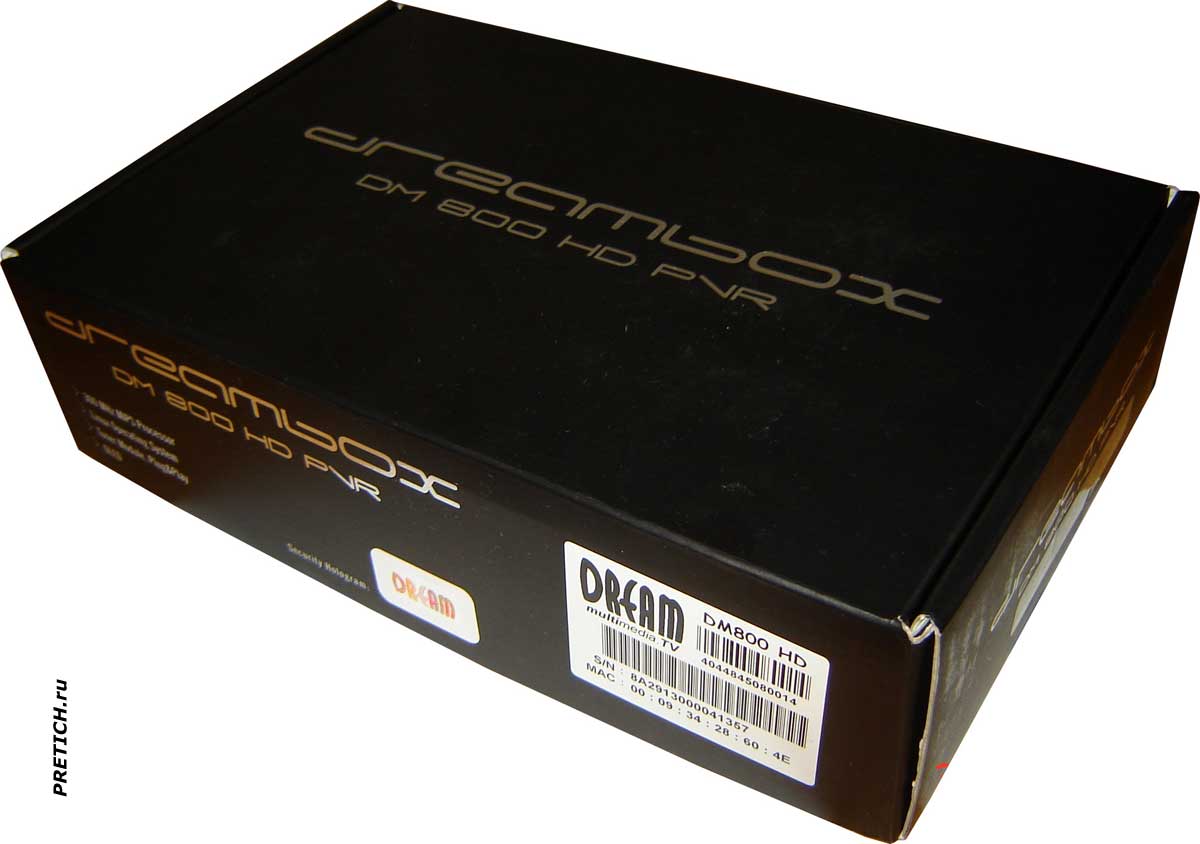 Dreambox DM 800 HD PVR полное описание с разборкой