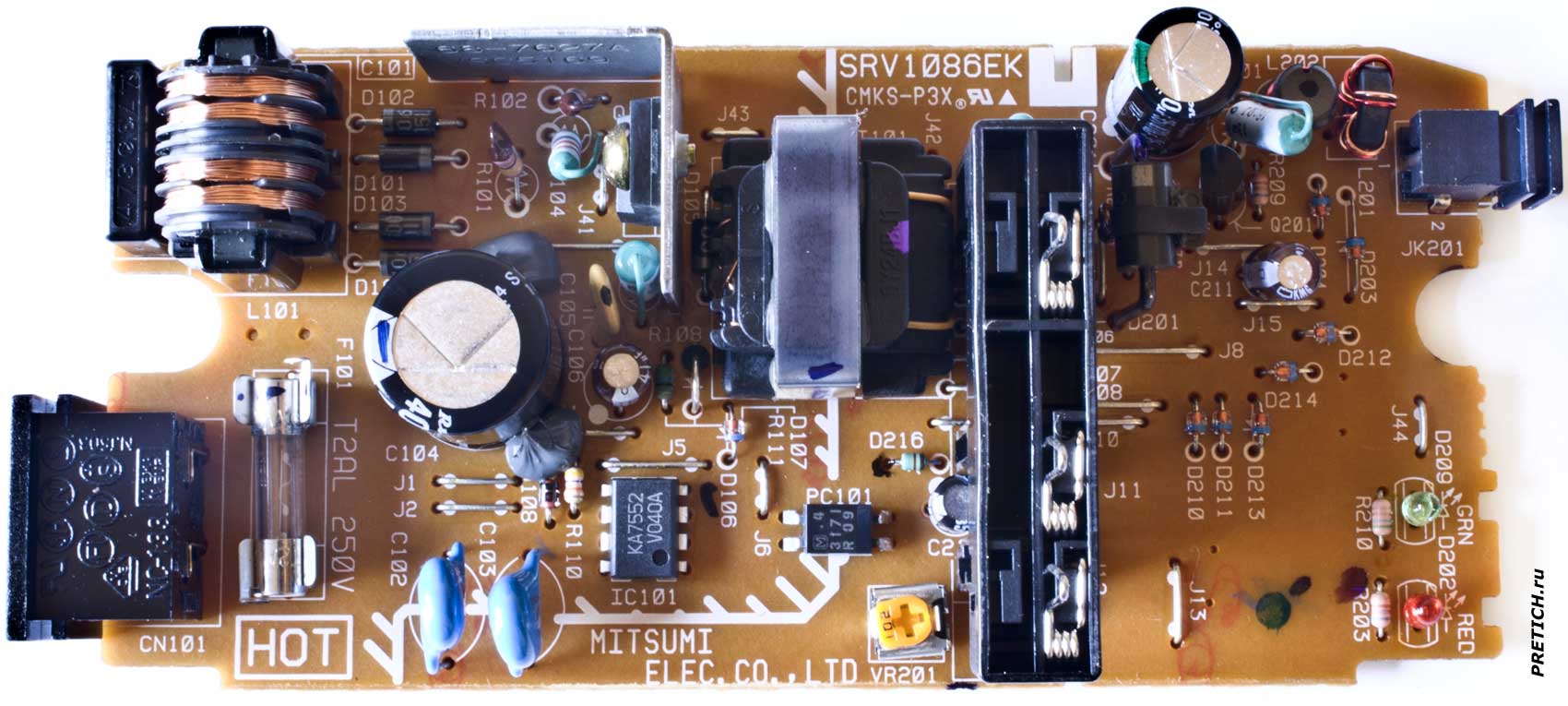 SRV1086EK CMKS-P3X MITSUMI ELEC зарядка Panasonic VSK0593